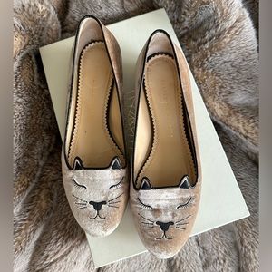 Charlotte Olympia kitty flats